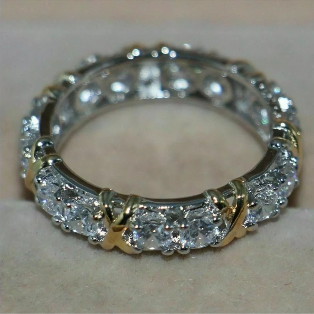 1.2CT Sterling Silver Ring